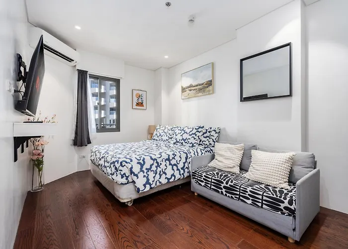 Group Family And Friends At Tambuli Residences Spacious 1-bedroom, Sleeps Up To 6 By Dominik With Pool Access & Balcony In Mactan Appartement Île de Mactan